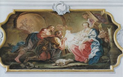 Adoration of the Shepherds by Johann Baptist Enderle